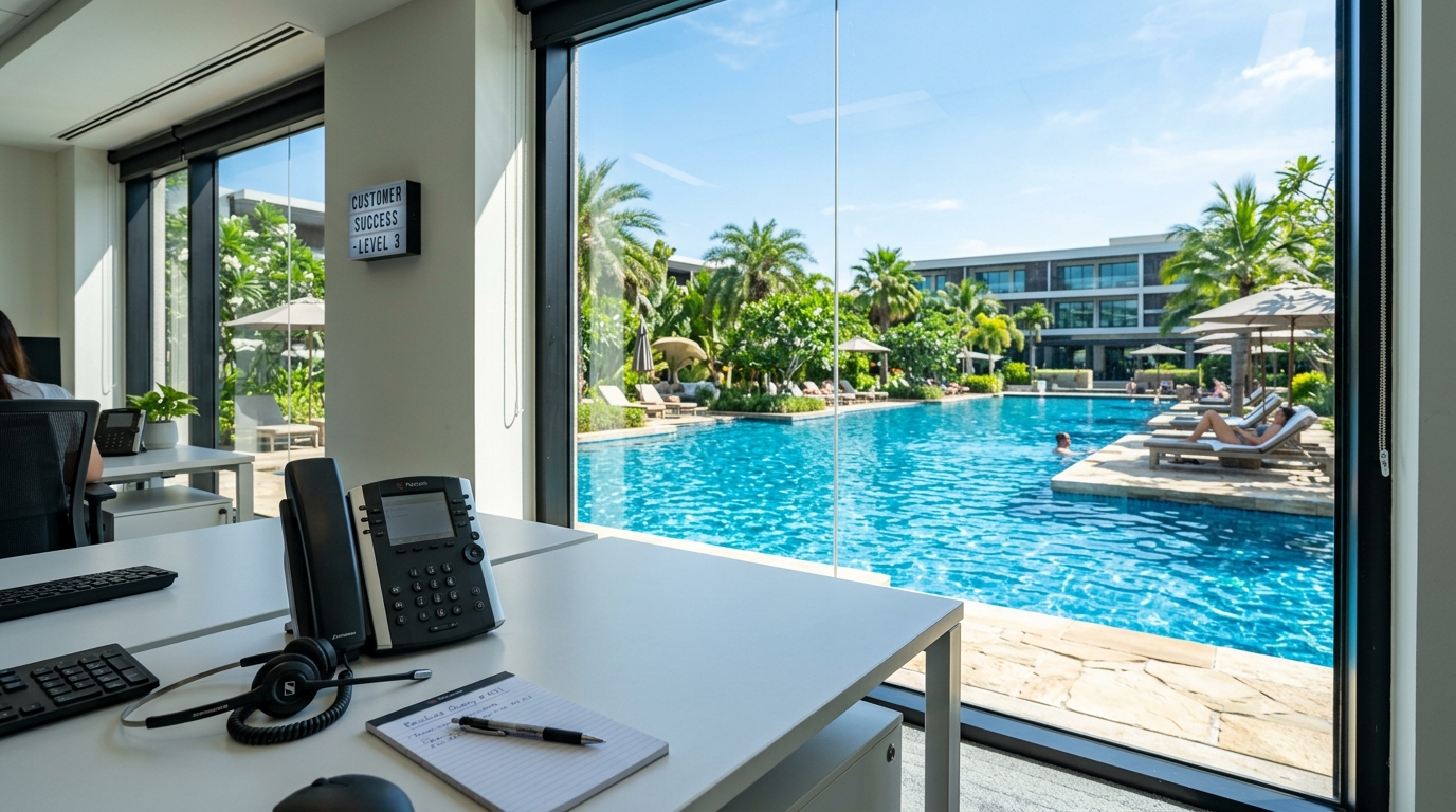 Customer Service Pool View